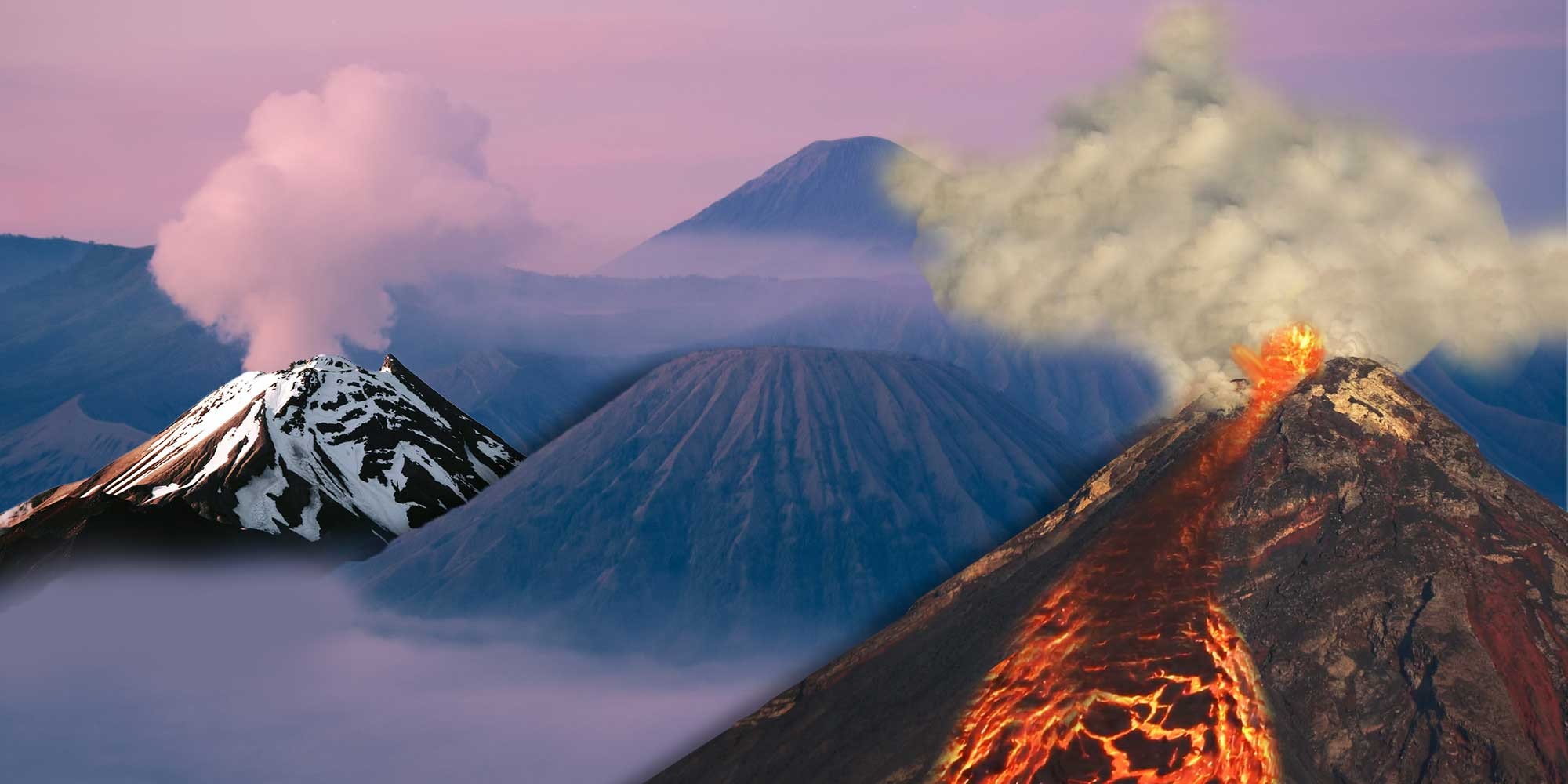 tipos de lavas volcánicas